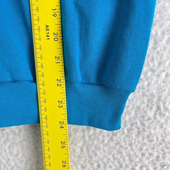 Fruit of the Loom Blue Pullover Crew Neck Sweater Womens‎ Made in USA Size Small - Picture 7 of 13